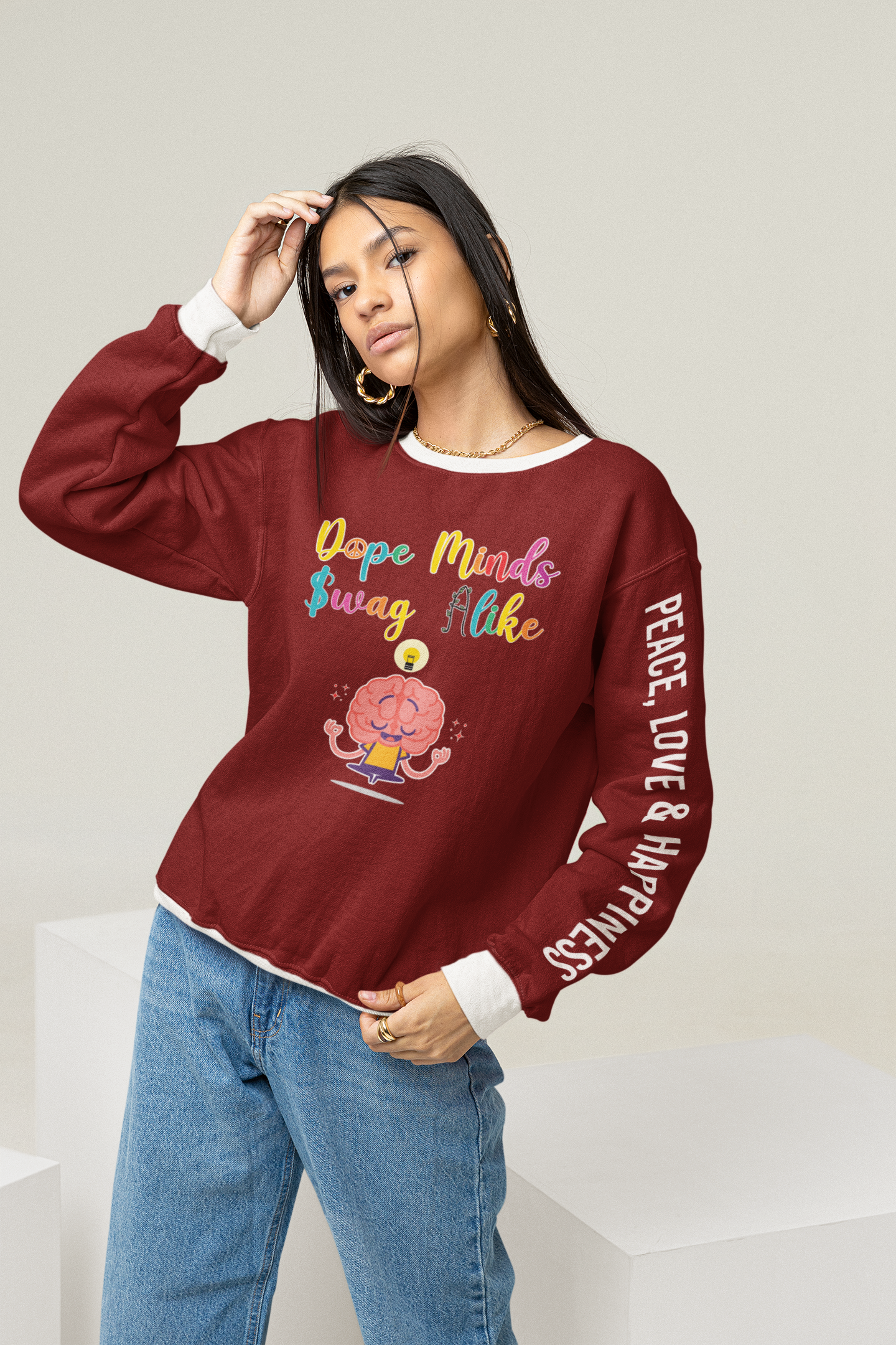 Website Home Photo - Dope Minds Red Model Girl 1